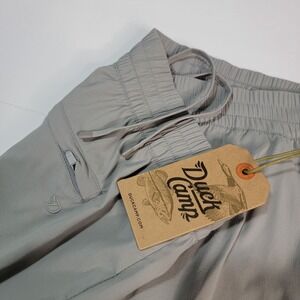 New Duck Camp Gulf Pants Womens Medium Gray